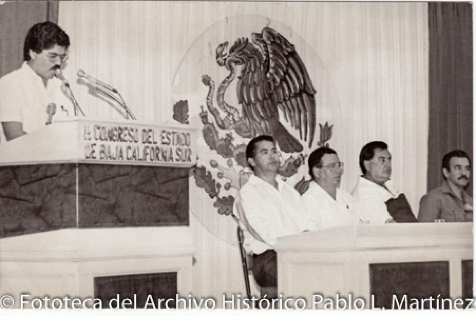 18° Congreso del Estado de Baja California Sur, en sesión.