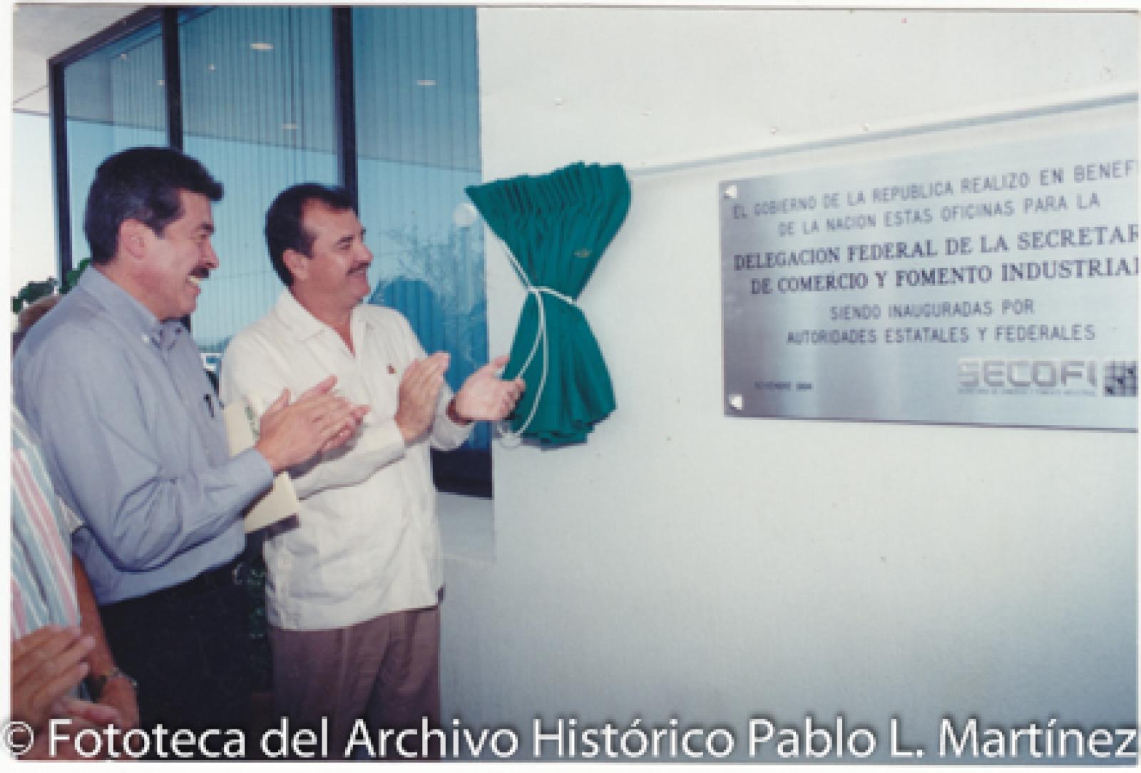 1ª Delegación Federal de la Secretaría de Comercio y Fomento, inauguración.