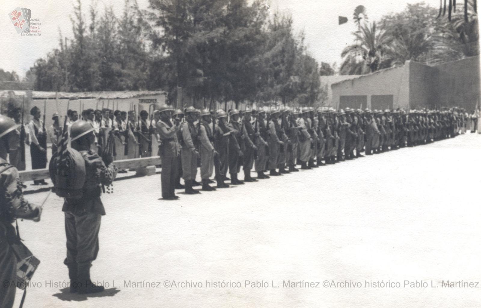 25 Batallón de Infantería en acto cívico.