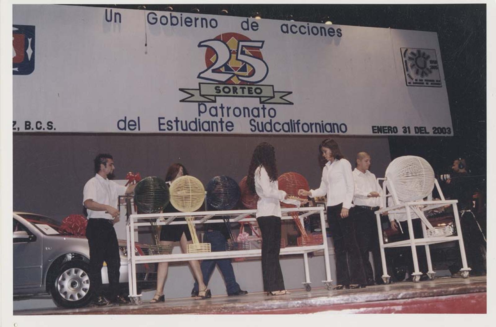 25 Sorteo “Patronato del Estudiante Sudcaliforniano”.