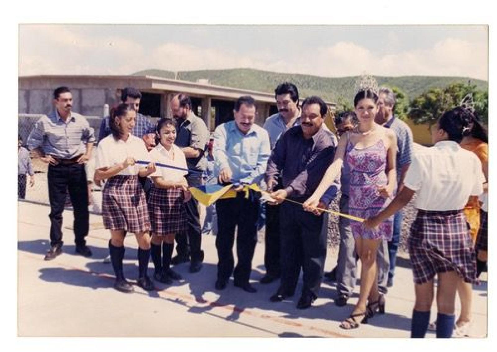 Acto de inauguración en Todos Santos, Baja California Sur.