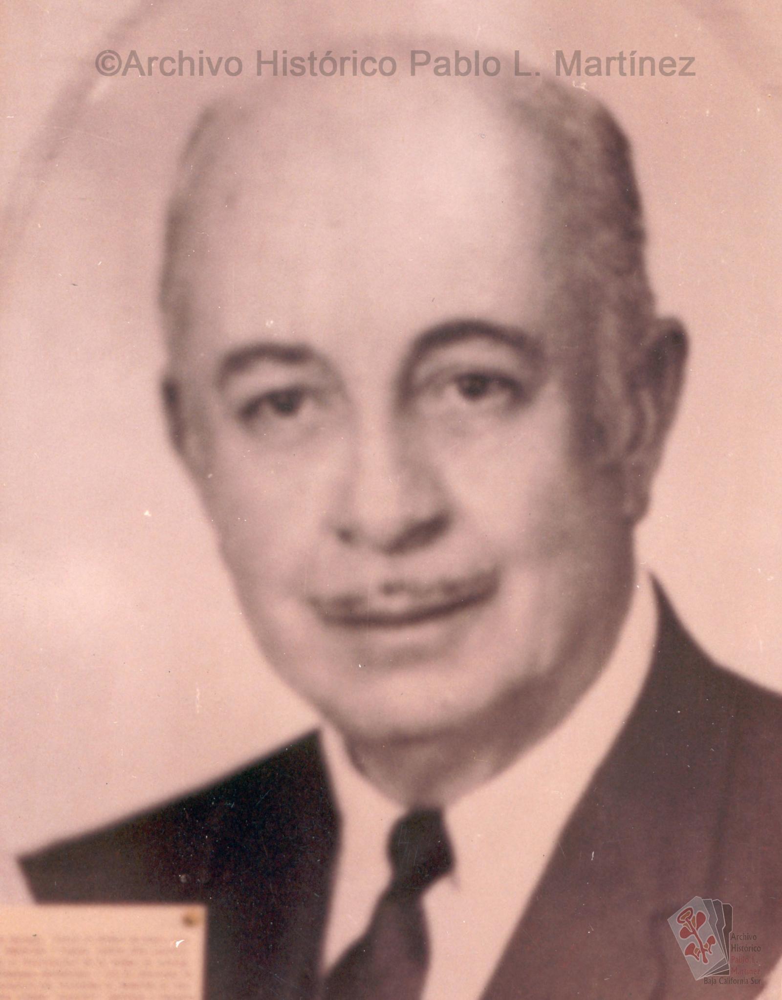 Adán Velarde Oaxaca, retrato.
