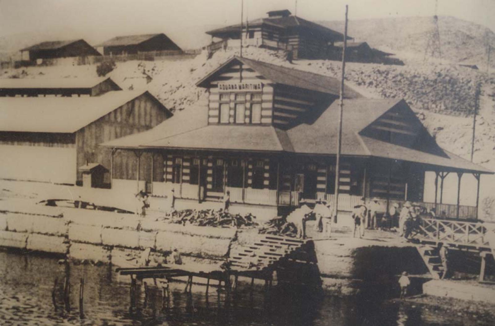 Aduana marítima de la Compañía El Boleo.