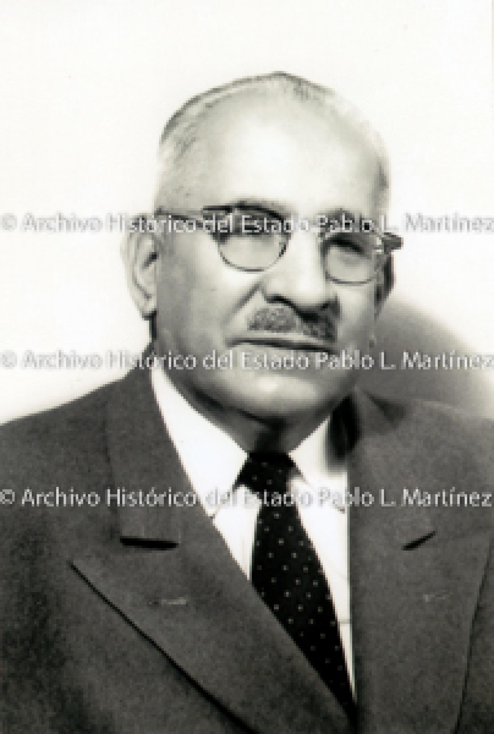 Agustín Olachea, retrato.