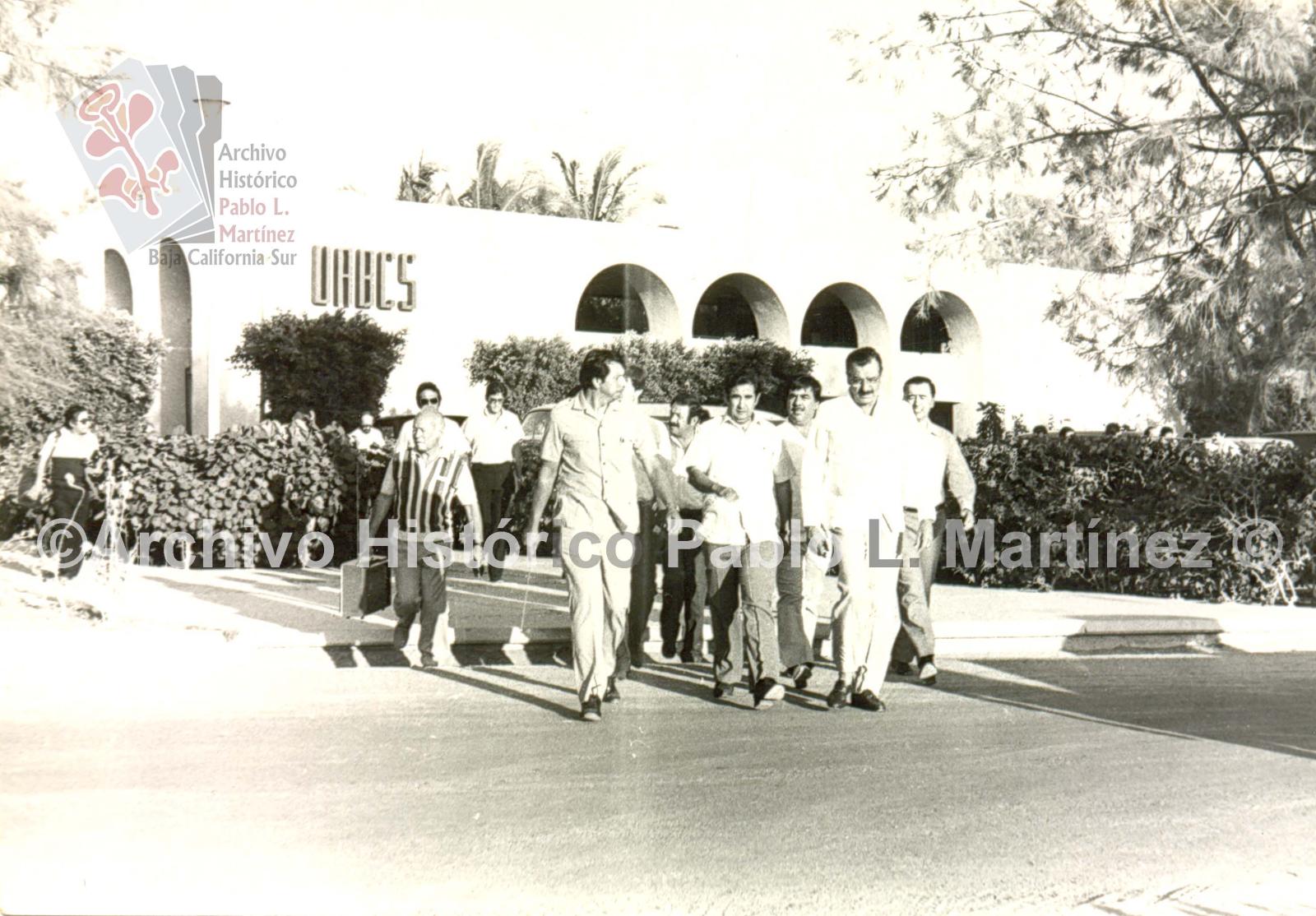 “Alberto Andrés Alvarado Arámburo” en las instalaciones de la Universidad Autónoma de Baja California Sur.