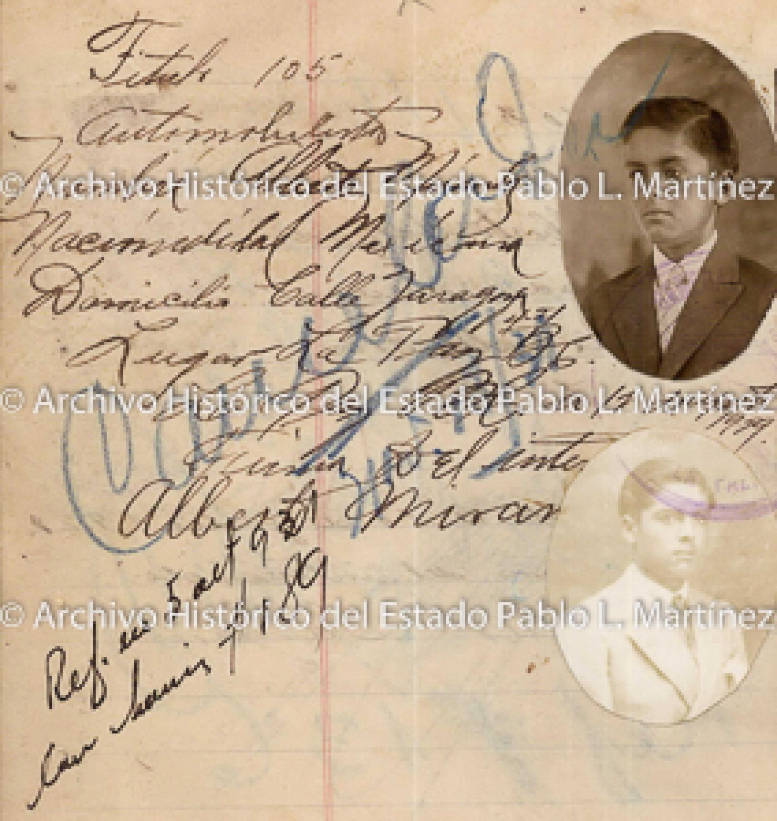 "Alberto Miranda", retrato.
