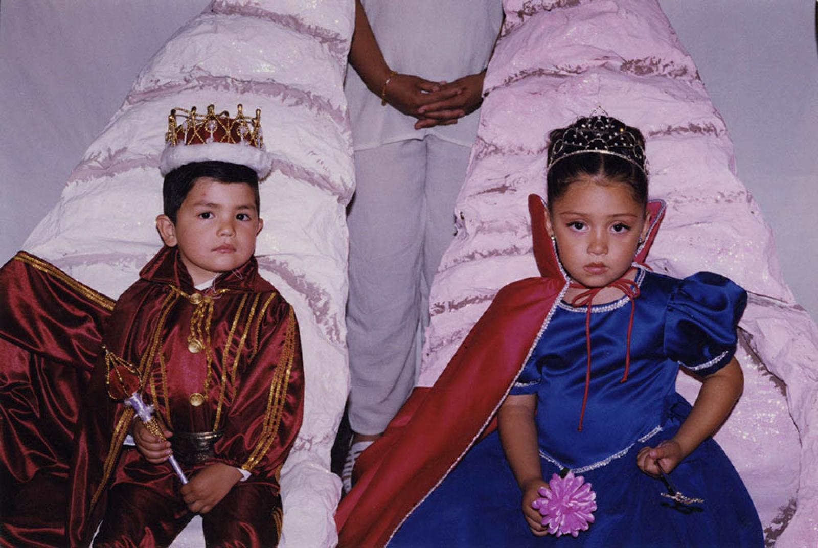 Alejandra Ramírez y Tomas Maldonado, reyes de la primavera.