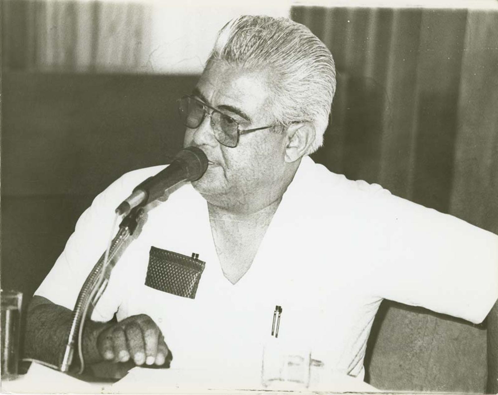 Alfonso González, retrato.