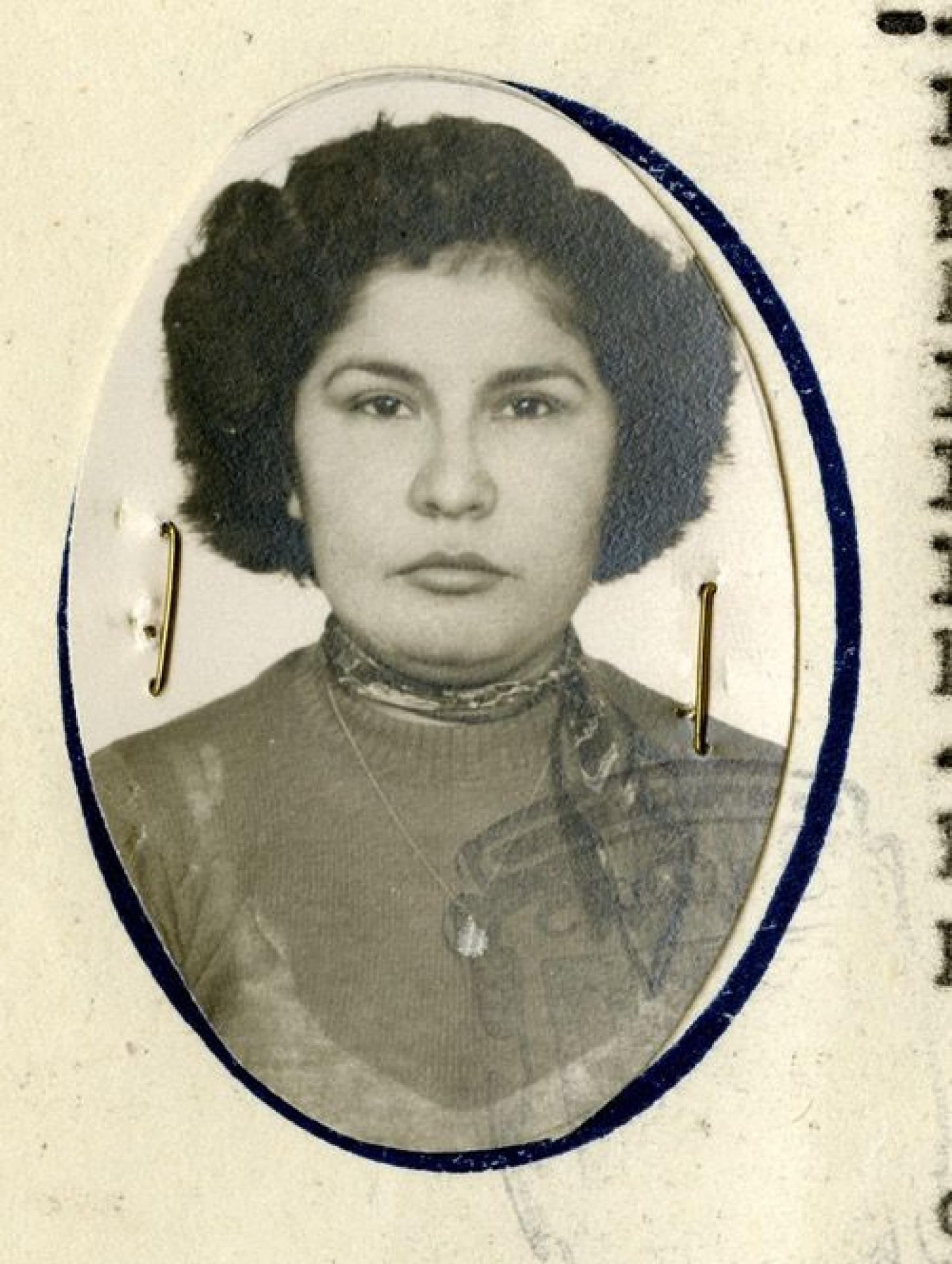 Alicia Rita García Martínez, retrato.