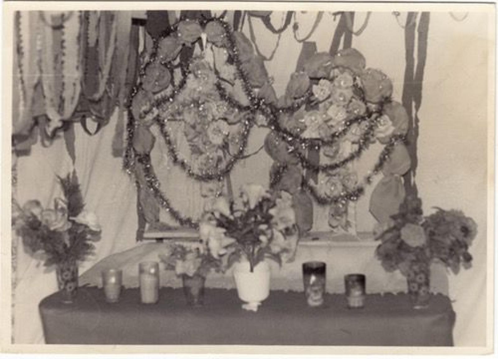 Altar religioso.