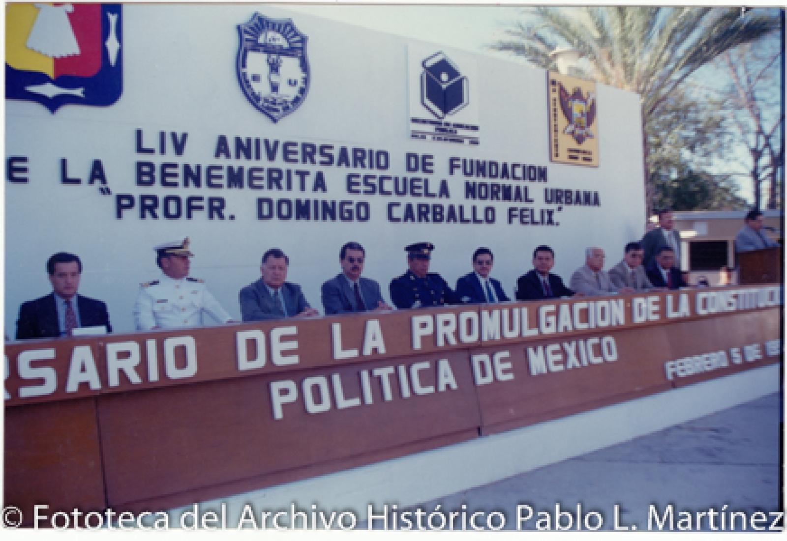 Aniversario de fundación de la Normal Urbana.