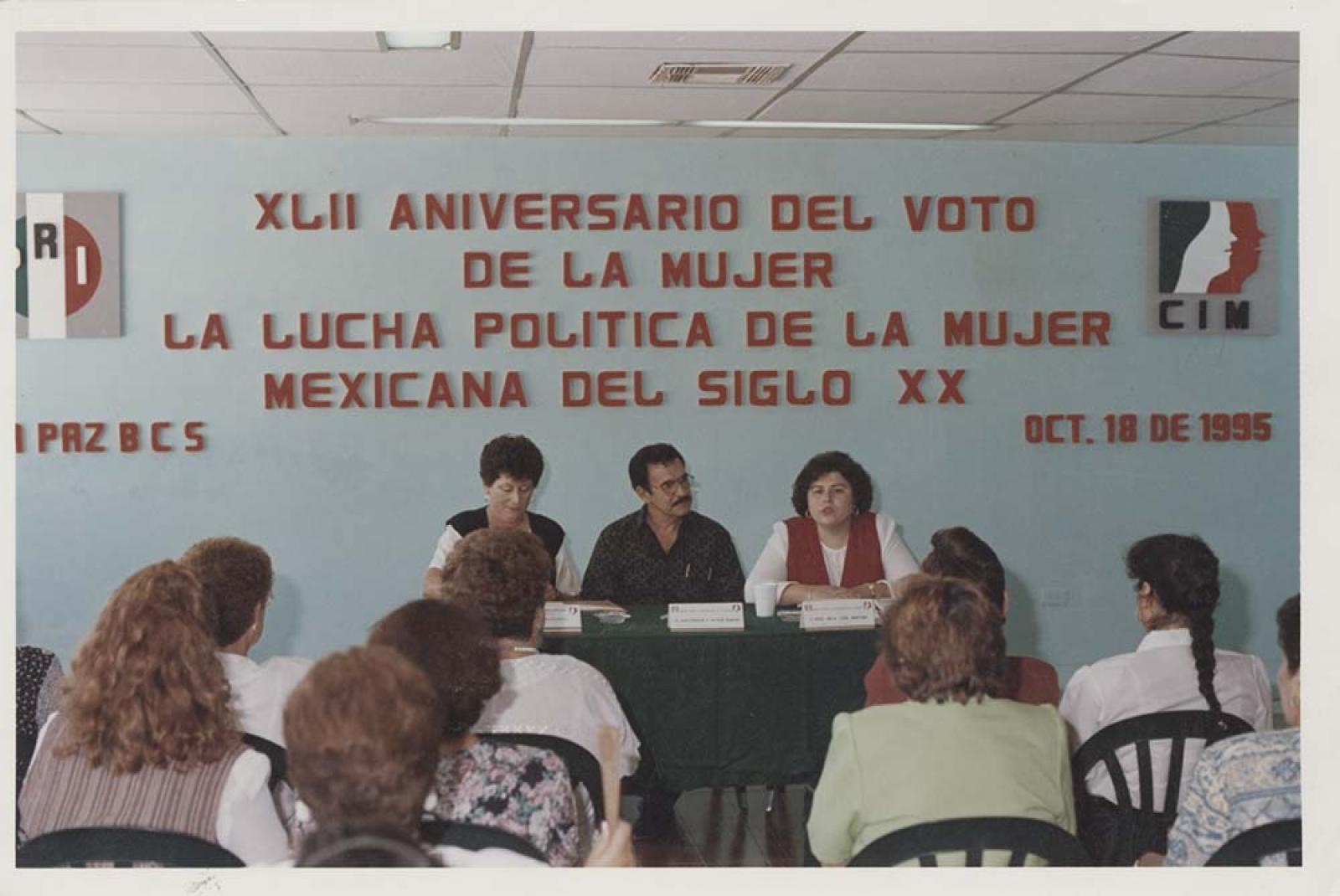 Aniversario del voto de la mujer.