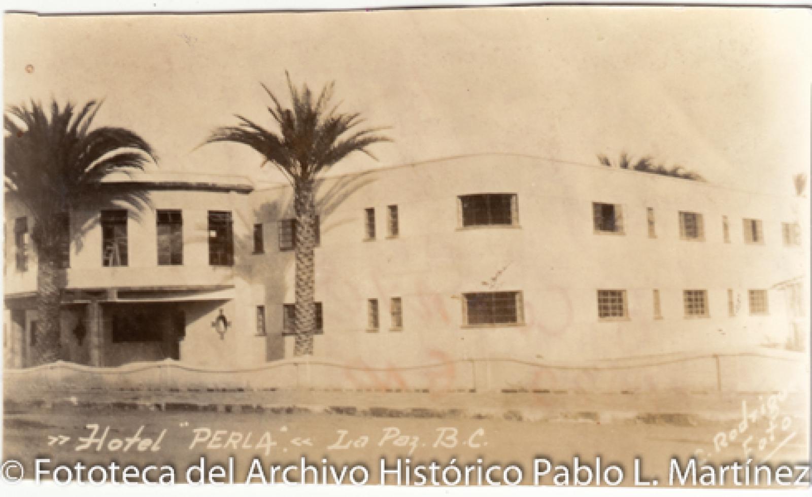 Antigua arquitectura del “Hotel Perla”.