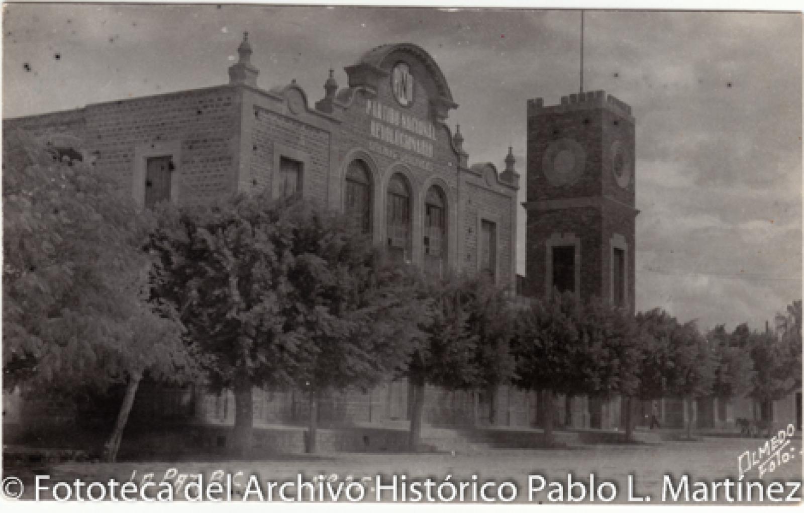 Antiguas oficinas del Partido Nacional Revolucionario.