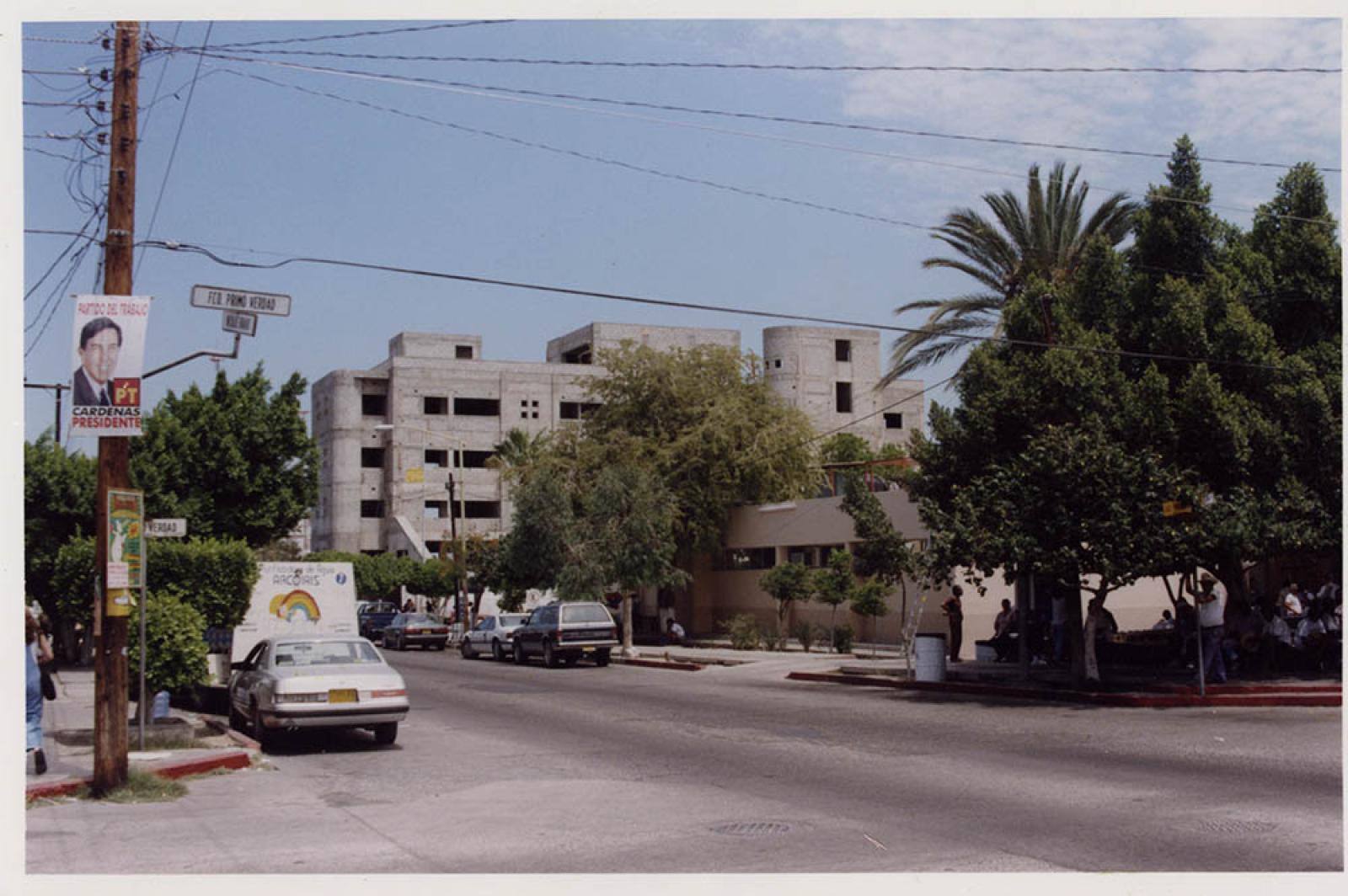 Antiguo hospital Juan María de Salvatierra, sobre la calle Nicolás Bravo.