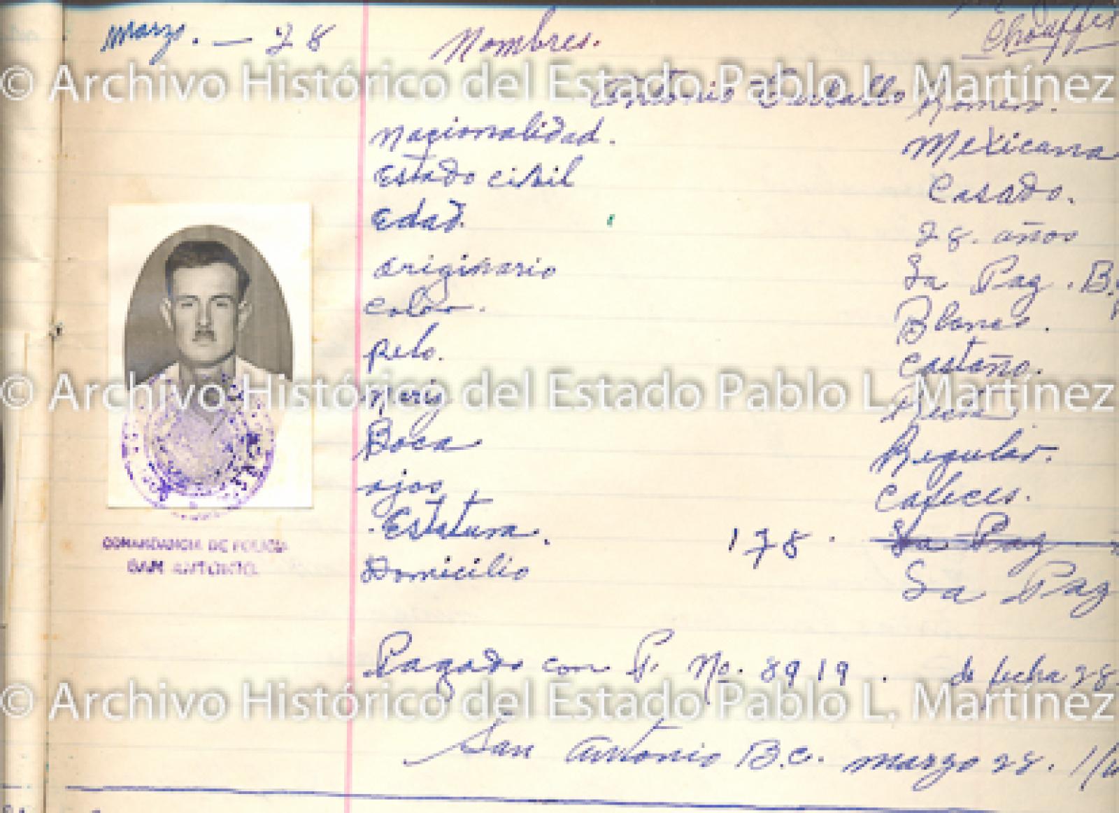 "Antonio Carballo Romero" retrato.