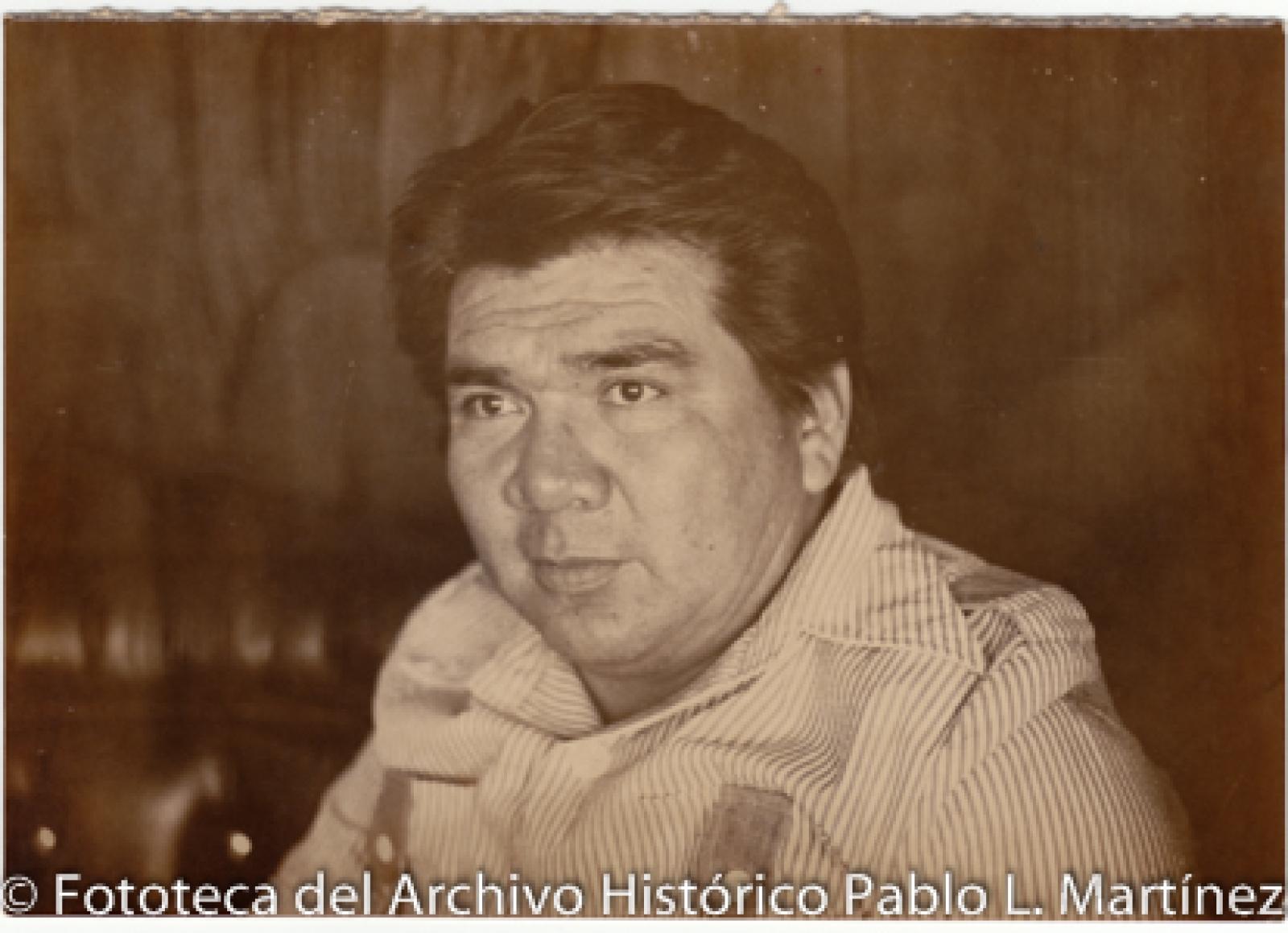 Antonio Hinojosa, retrato.
