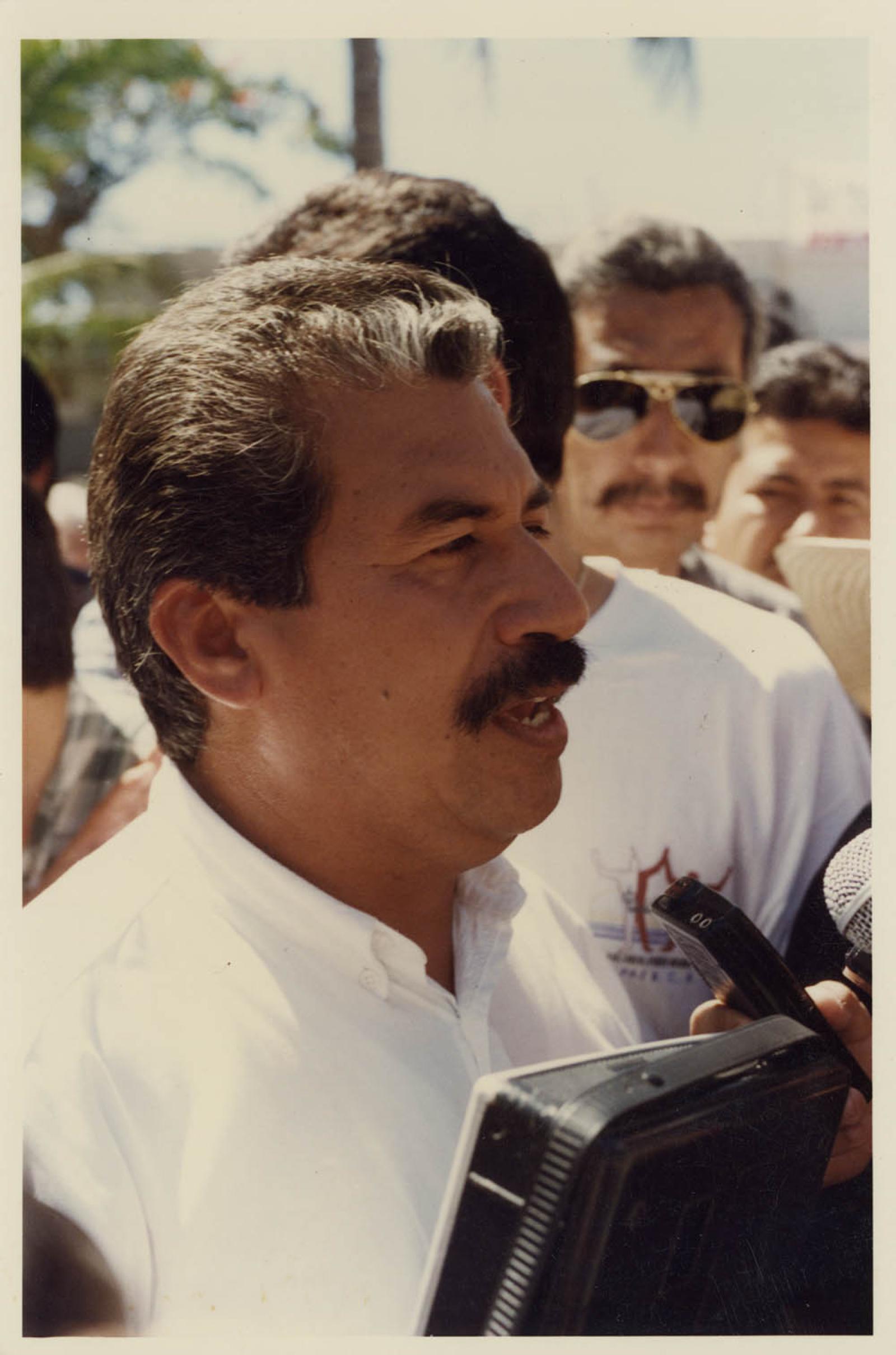 Antonio Manríquez Guluarte, retrato.