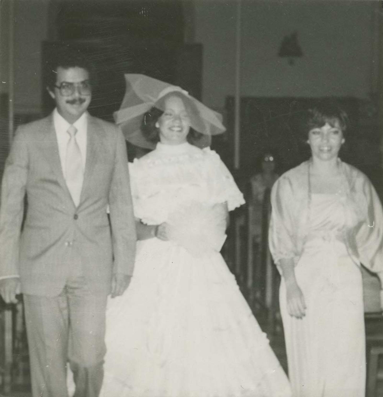 Antonio Ortega, en evento nupcial.
