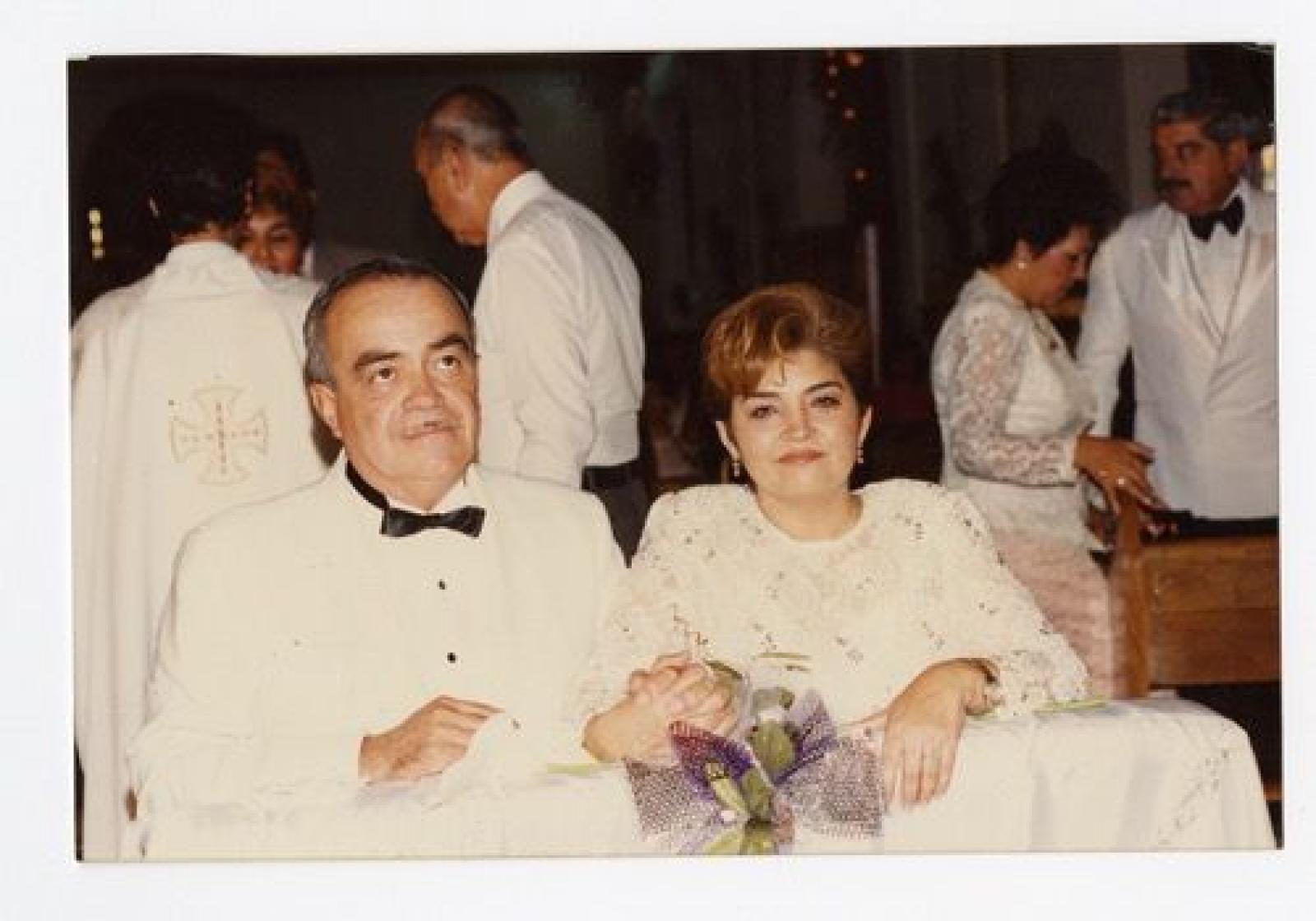 Antonio Wilson González en evento religioso.
