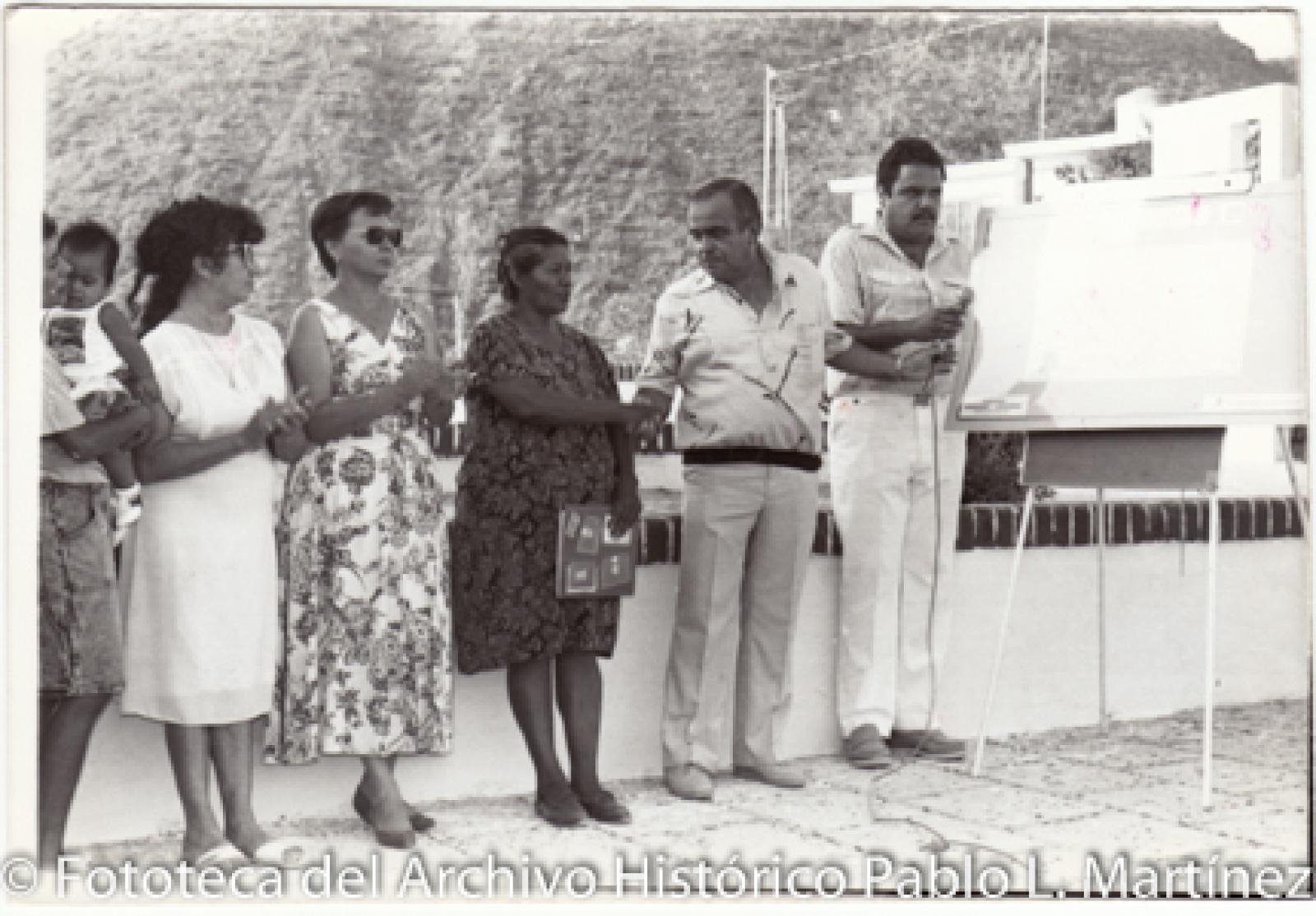 Antonio Wilson González, retrato de grupo.