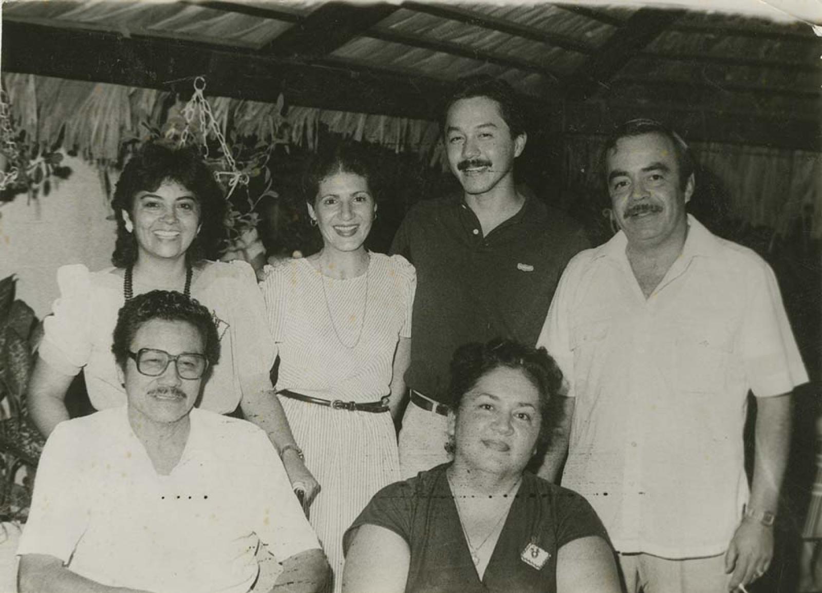 Antonio Wilson y acompañantes.