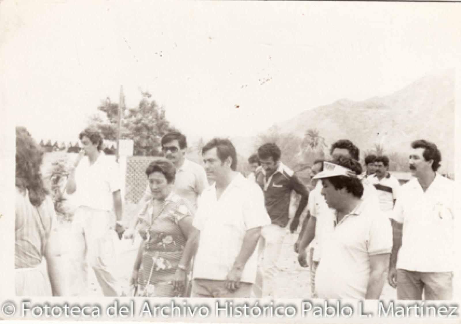 Antonio y acompañantes.