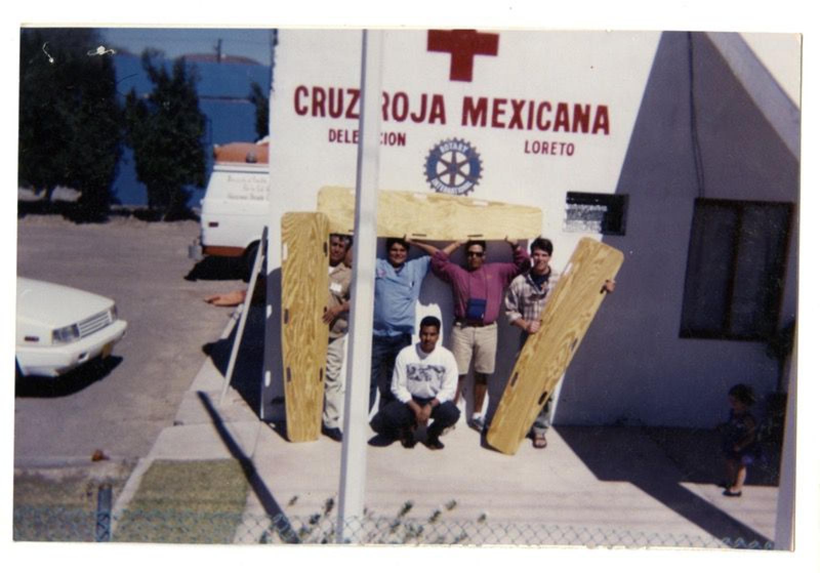Apoyos para la Cruz Roja de Loreto, Baja California Sur.