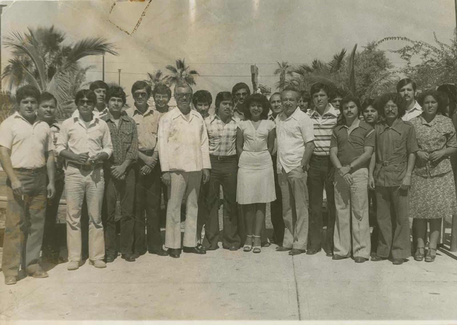 Armando Trasviña Taylor y acompañantes.