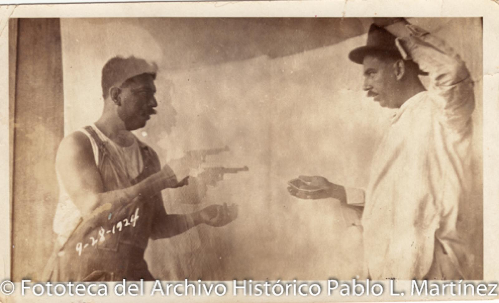 Asalto con arma de fuego.
