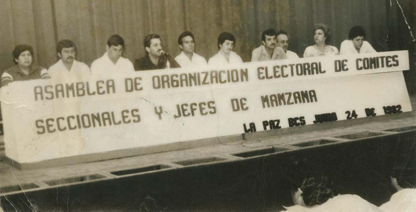 Asamblea de Organización Electoral de Comités Seccionales y Jefes de Manzana.