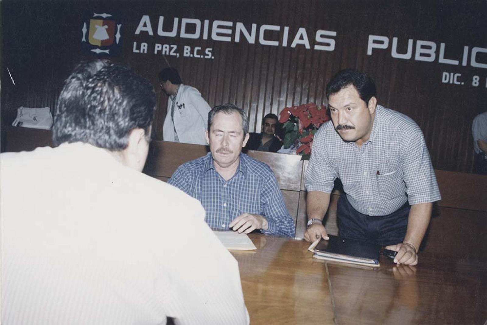 Audiencia pública.