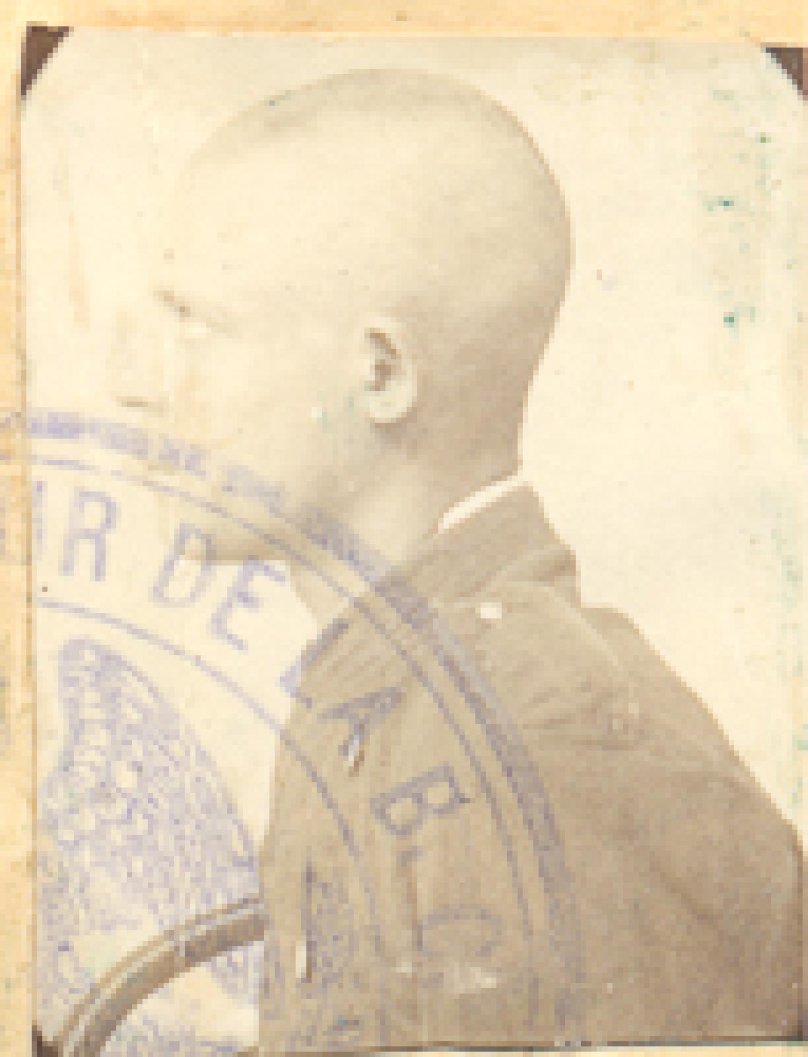 Aurelio Meza de perfil