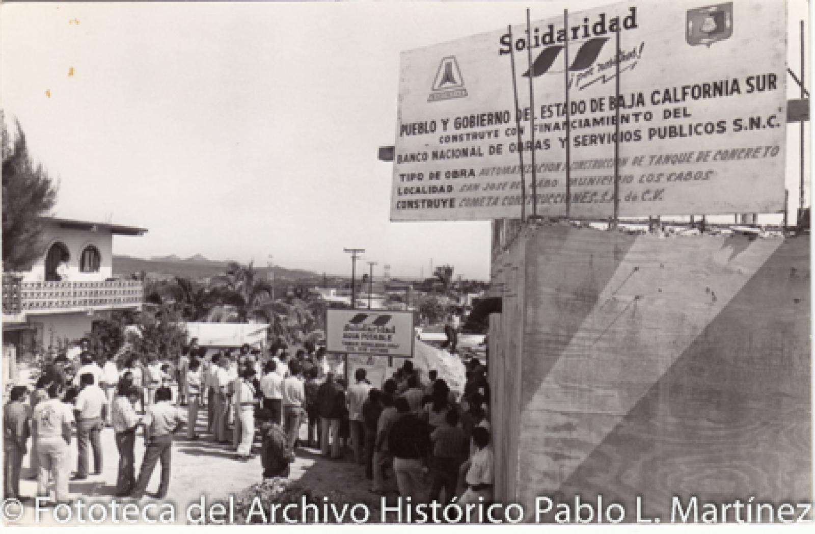 Automatización y construcción de tanque de concreto, obra pública.