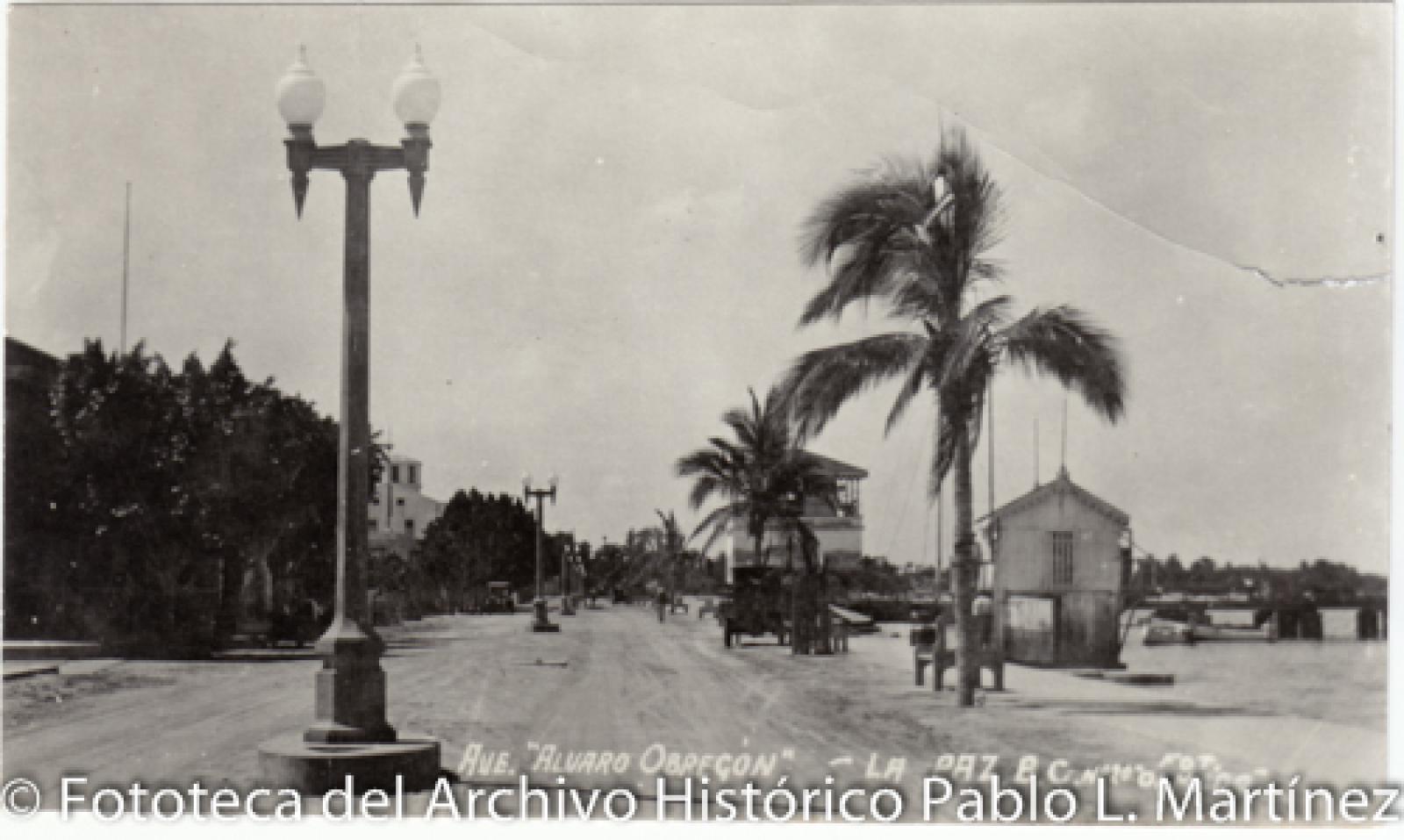 “Avenida Álvaro Obregón, La Paz.”