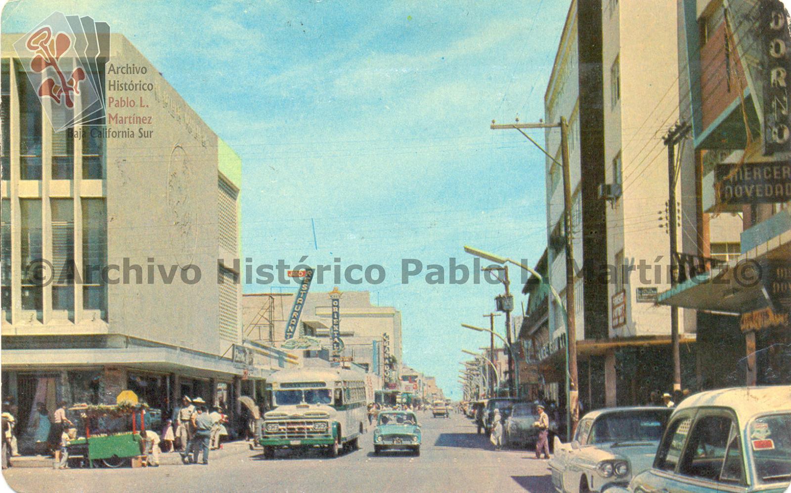 Avenida Serdán en Mazatlán, Sinaloa.
