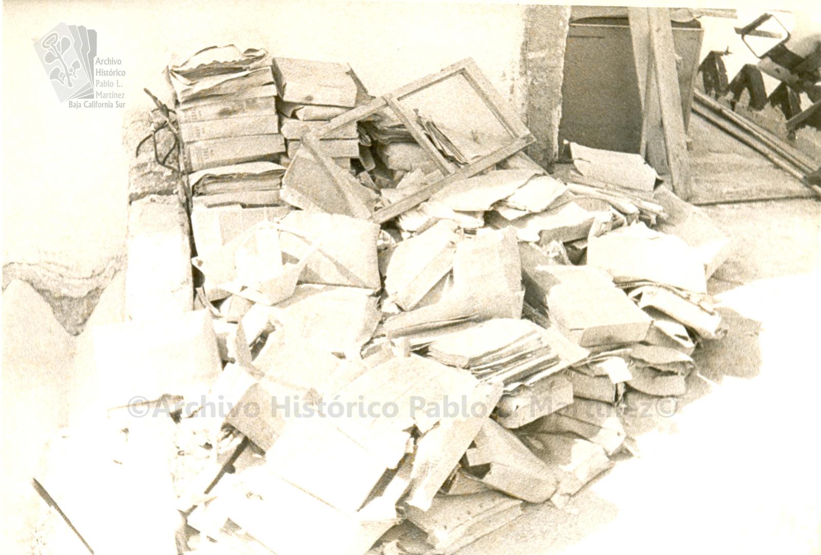Azotea del archivo de la Comisión Agraria Mixta de Baja California Sur.