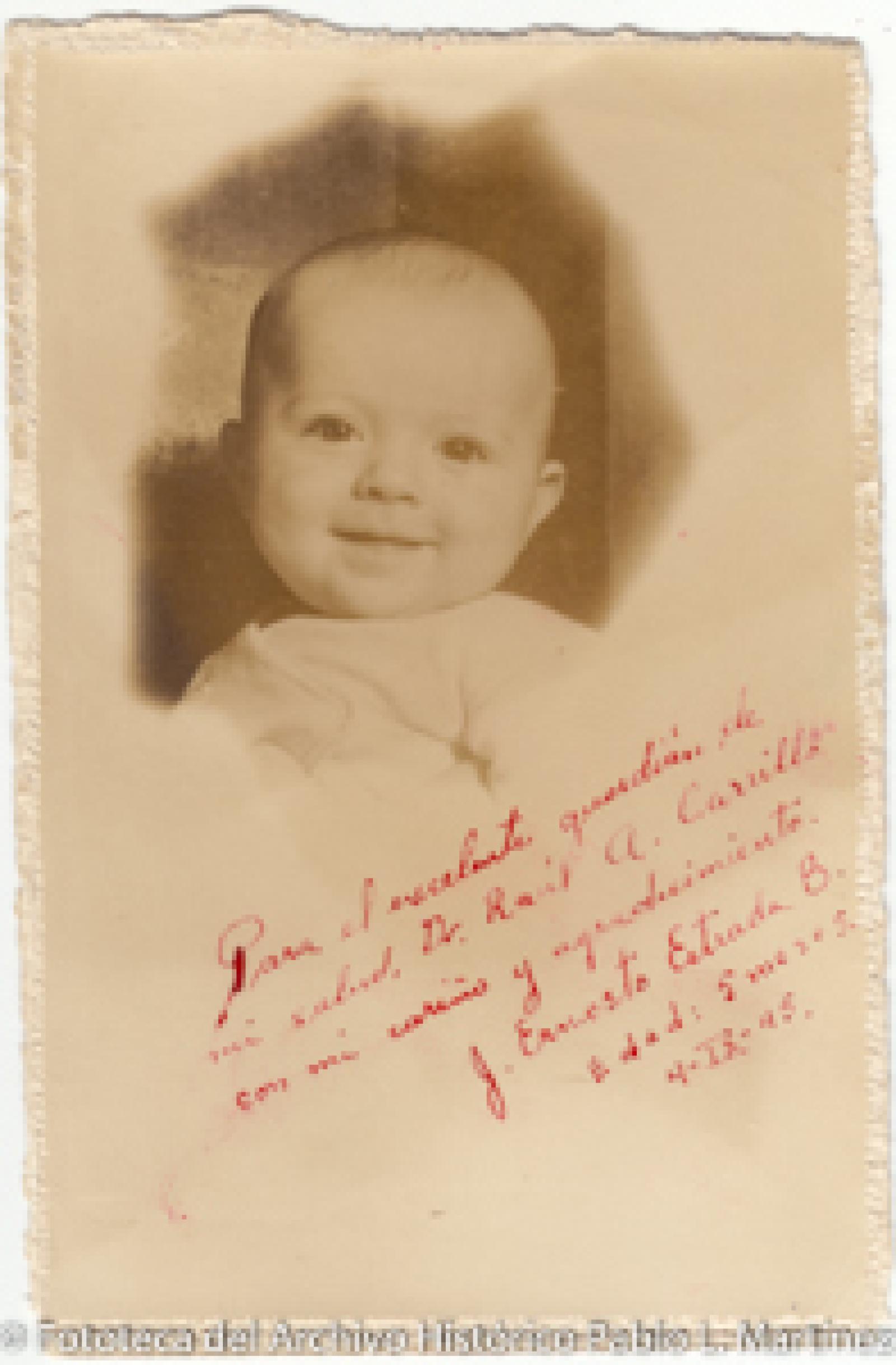 Bebé, retrato.