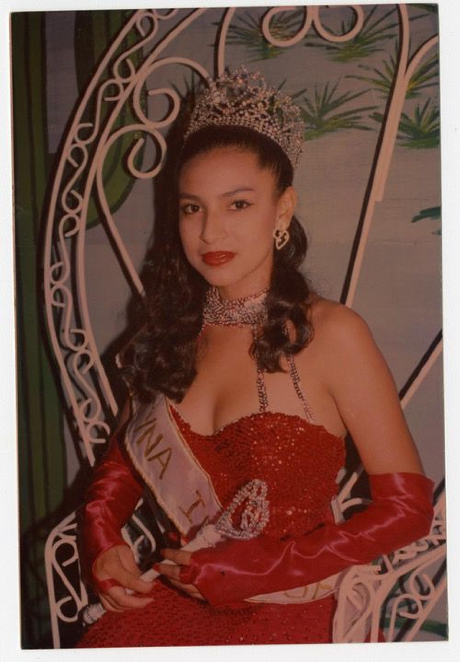 Berenice I, reina de la tradicional feria de Ciudad Insurgentes, Baja California Sur.