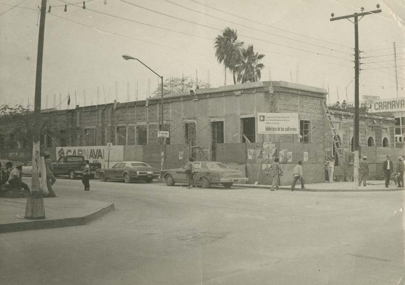 Biblioteca de las Californias “casi terminada”.