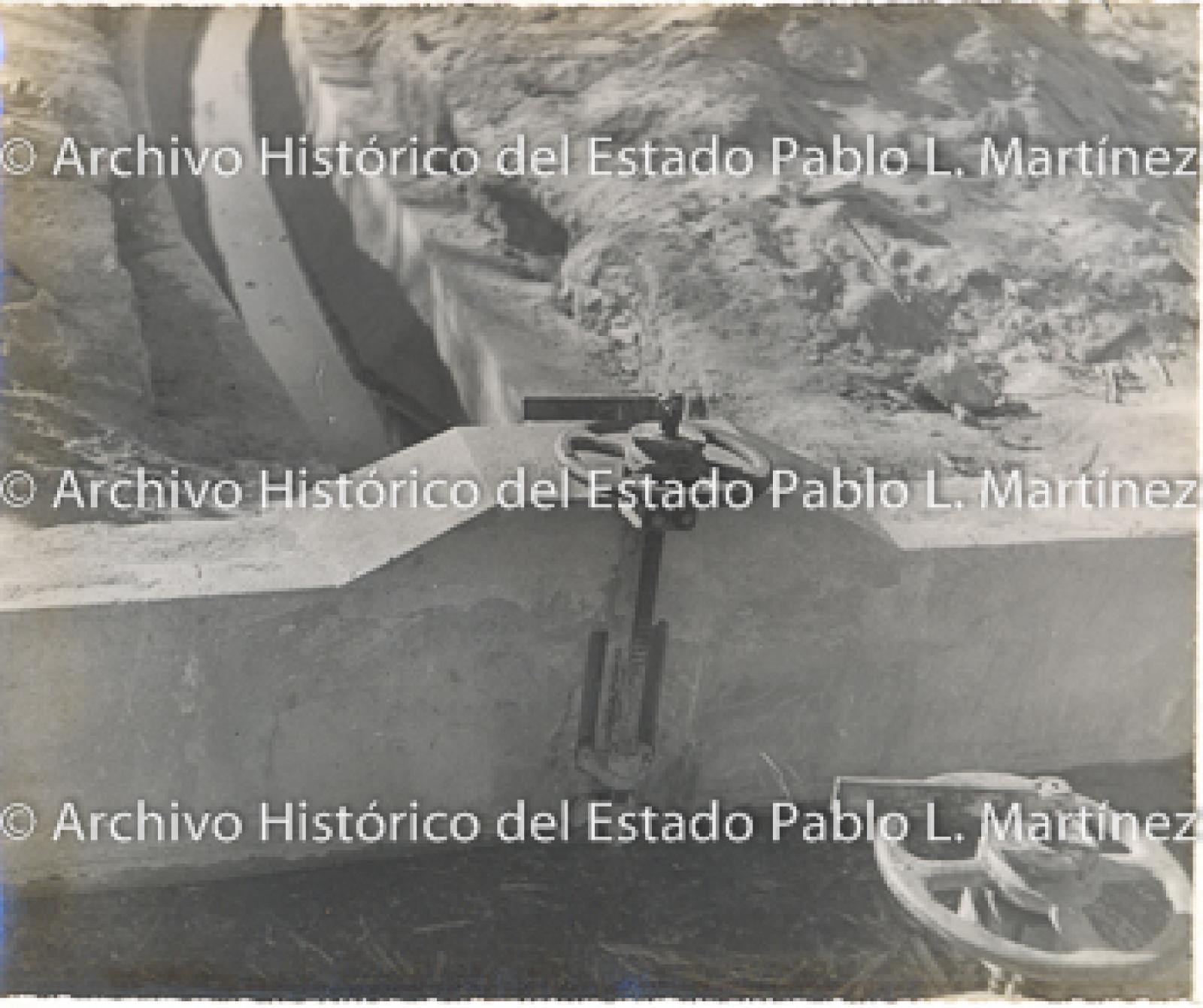 Bomba de irrigación en las Cuevas.
