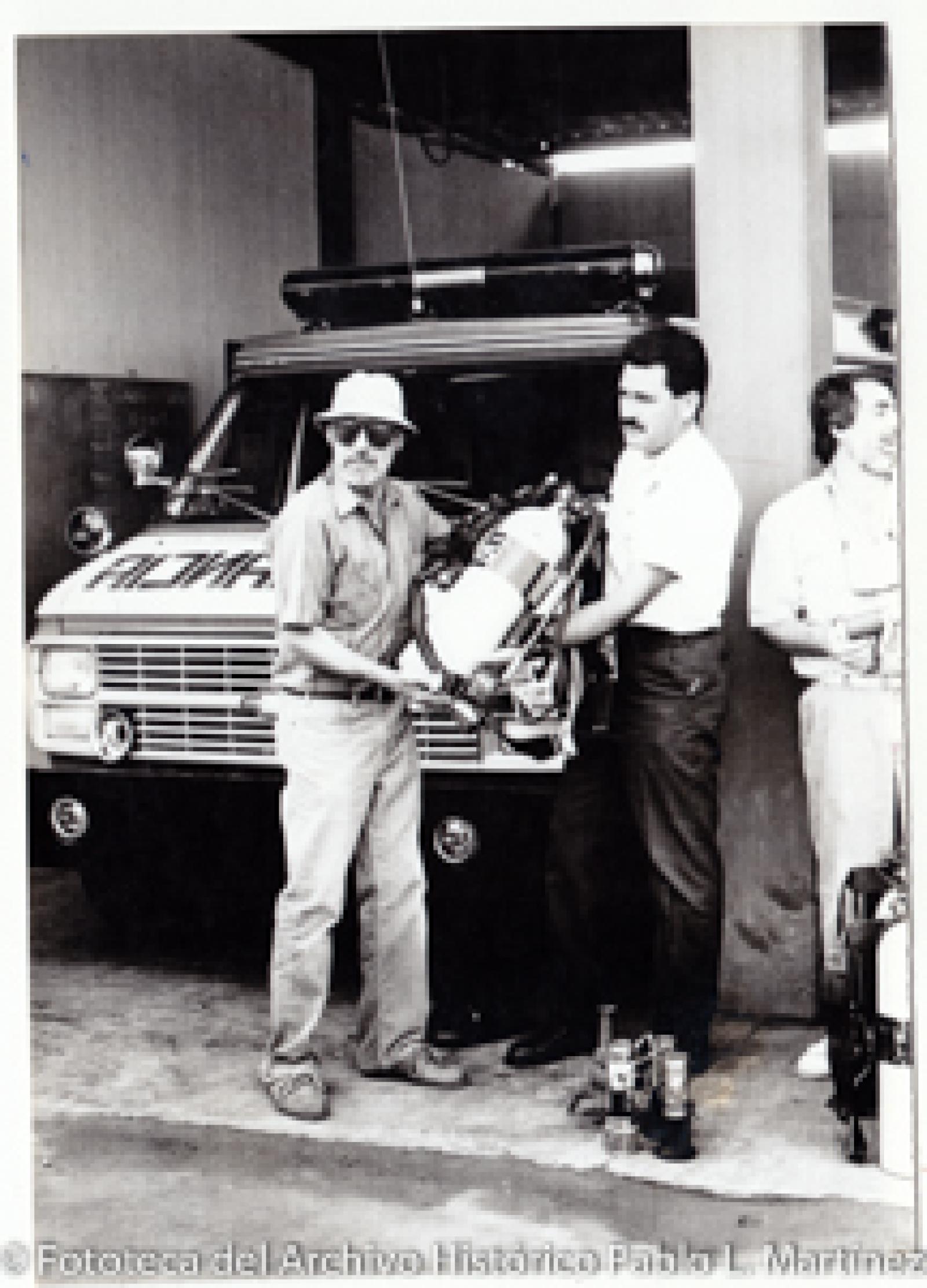 Bomberos.