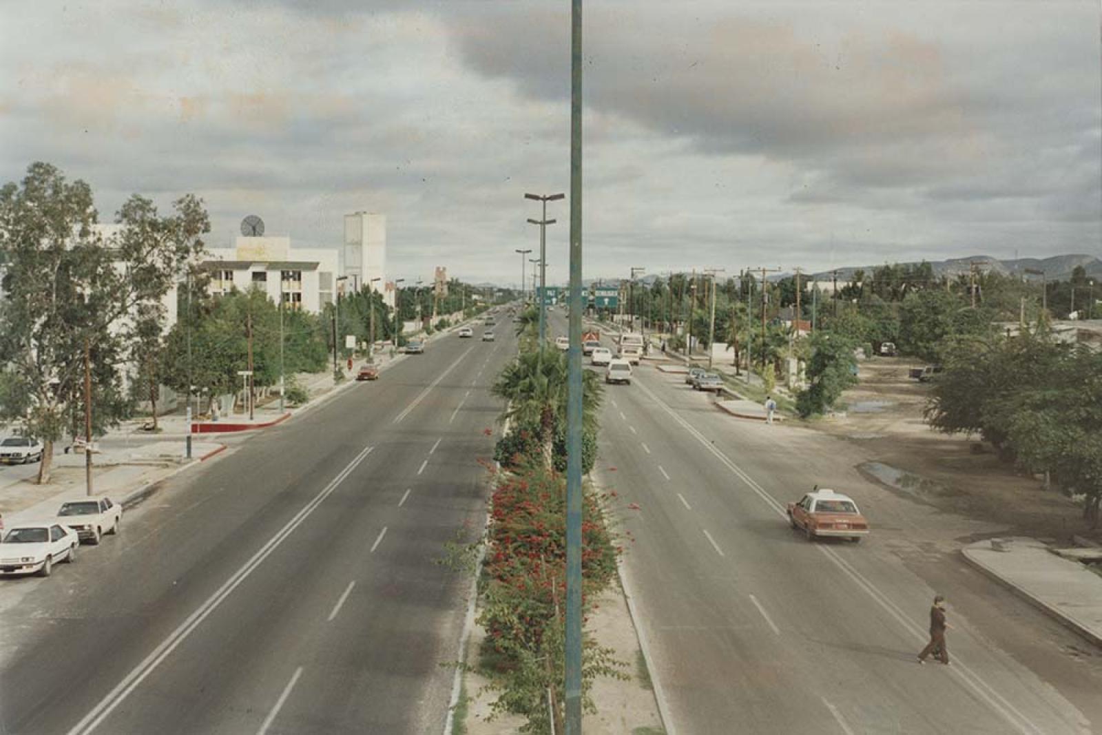 Boulevard Forjadores luce limpio.