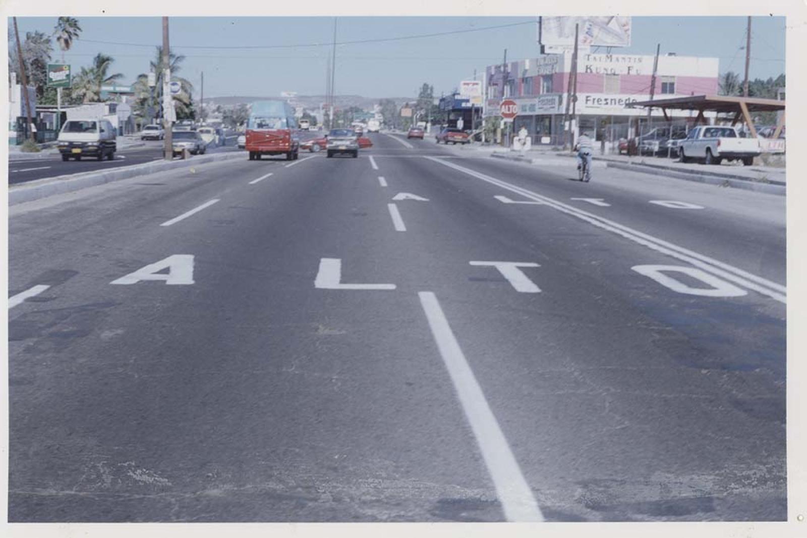 Boulevard general Agustín Olachea.