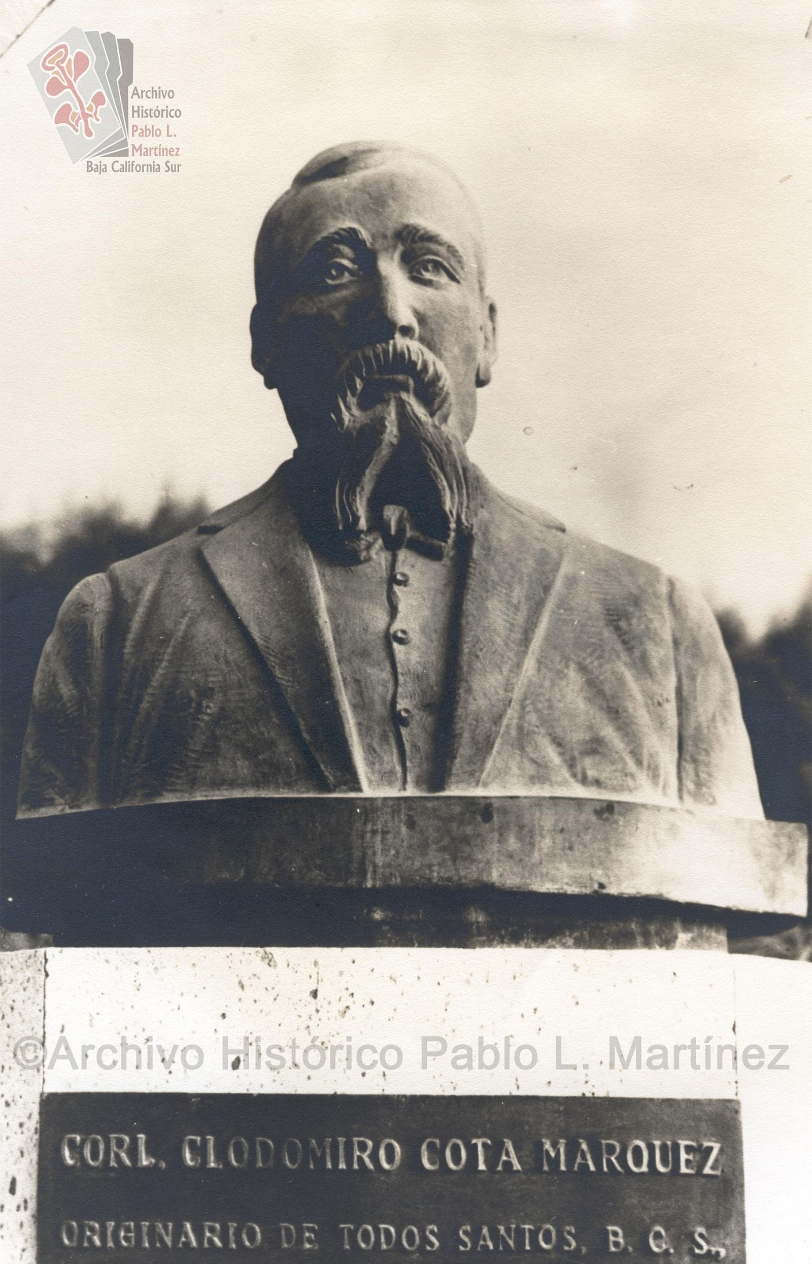 Busto del coronel Clodomiro Cota Márquez.