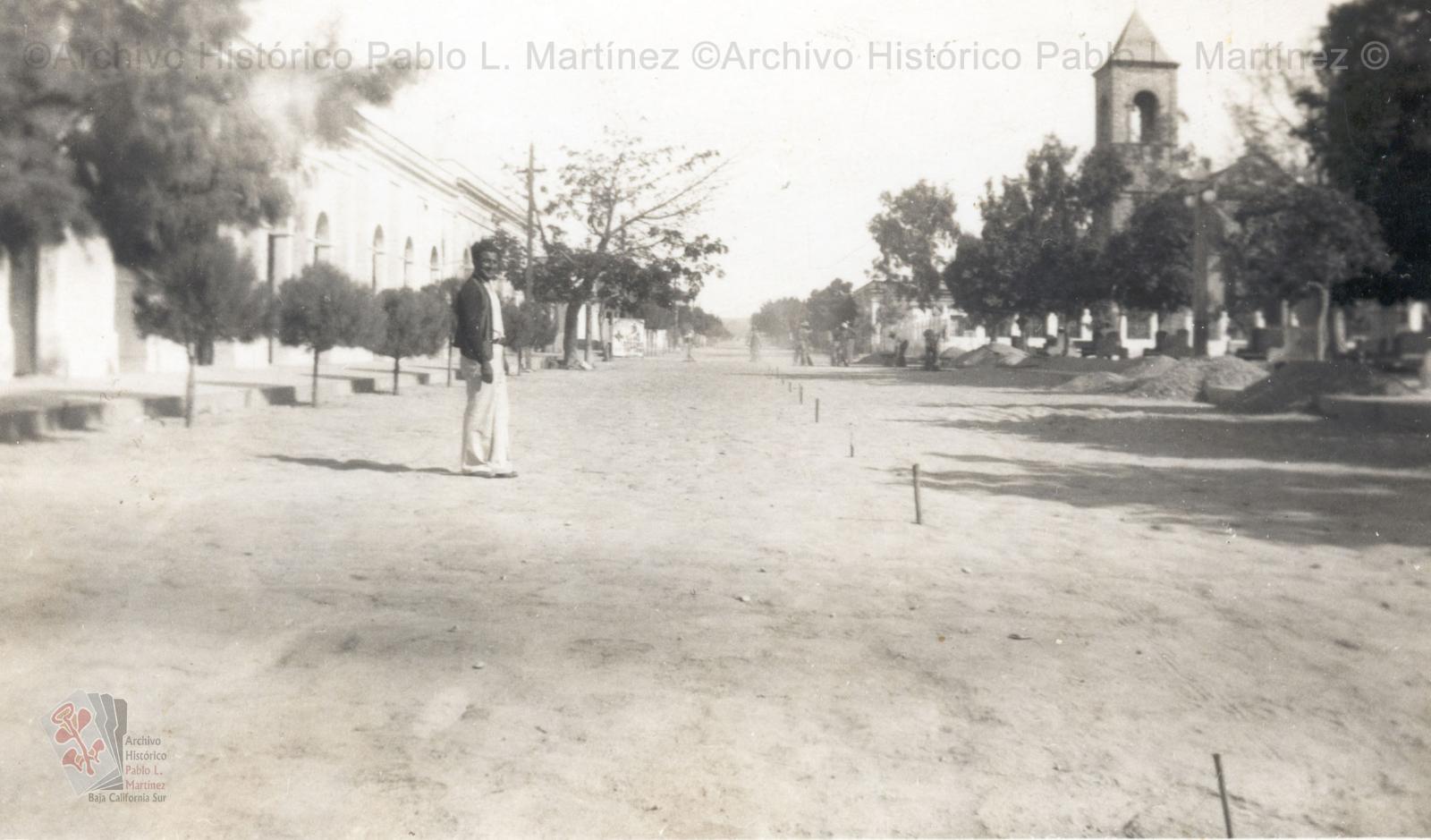 Calle Ayuntamiento en La Paz, Baja California.