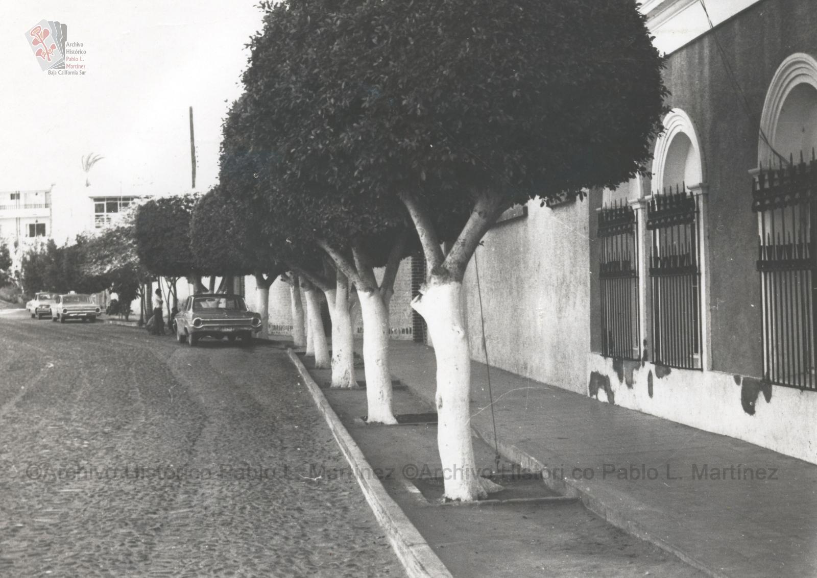 Calle Independencia en la ciudad de La Paz, Baja California Sur.