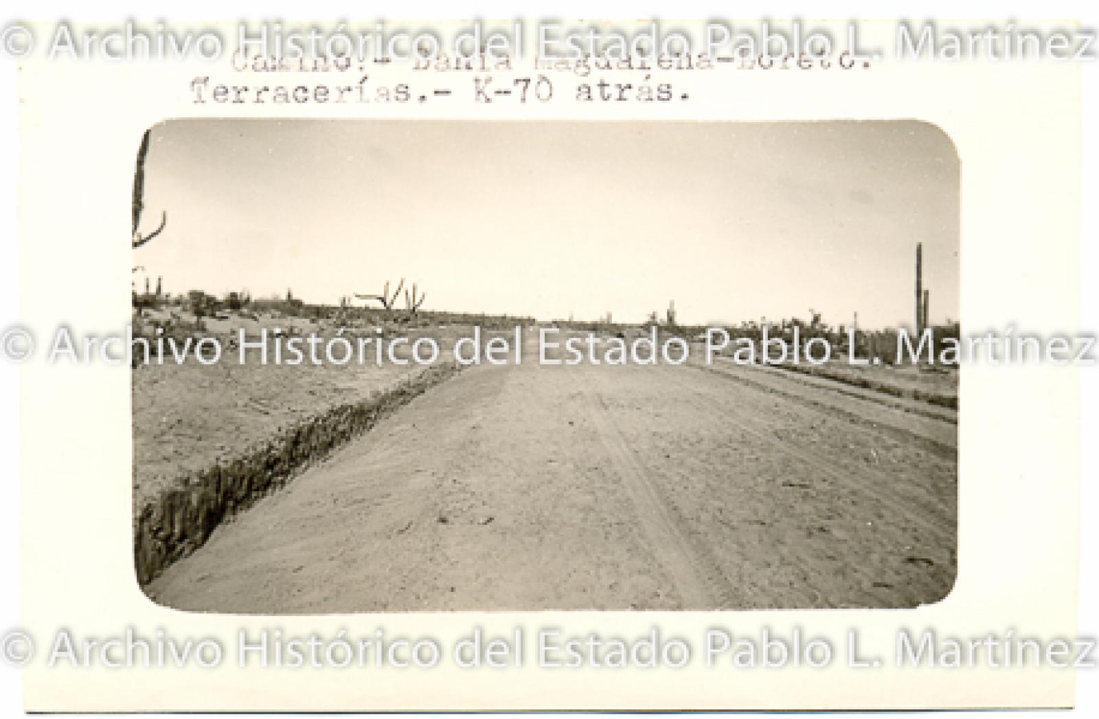 "camino Bahía Magdalena - Loreto".