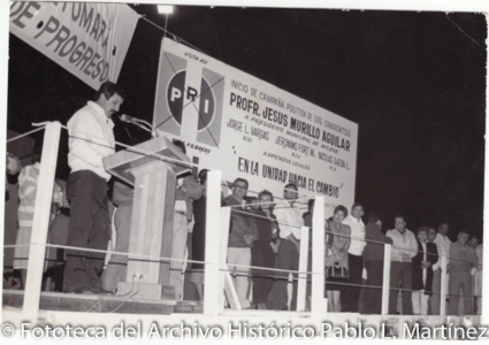 Campaña política.