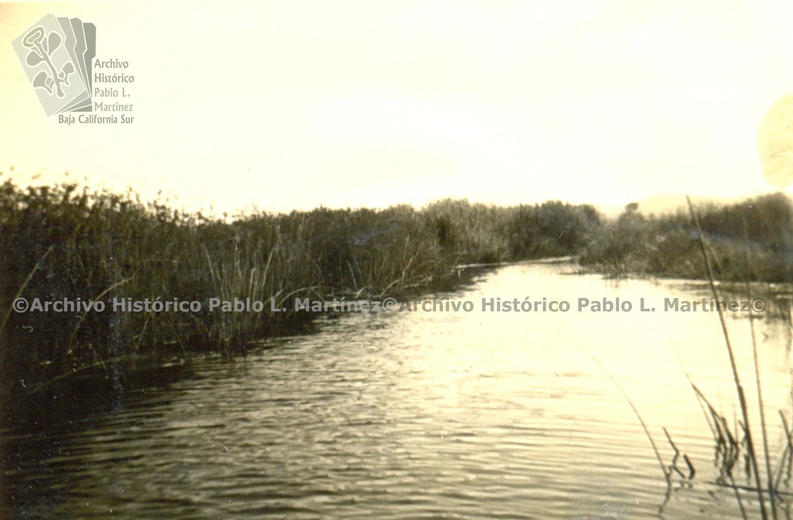 Canal de la Poza en Todos Santos, Baja California.